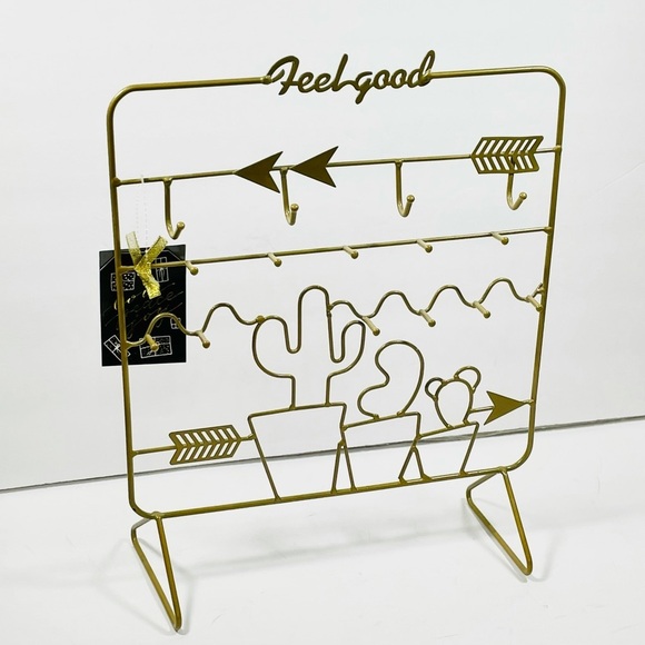 Jewelry organizer display southwestern cactus and arrows design NWT - Picture 2 of 5